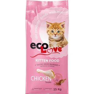 Ecolove Kitten Yavru kedi Maması 15 KG