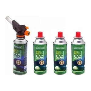CX-500 Çakmaklı Kartuş Pürmüz Set ve 4 Adet 227 Gram Kartuş