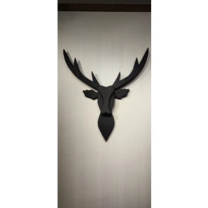 Kütük Shop Ahşap Geyik Kafası
