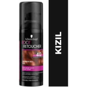 Beyaz Saç Kapatıcı Schwarzkopf Root Retoucher Sprey Boya 120 ml - Kızıl