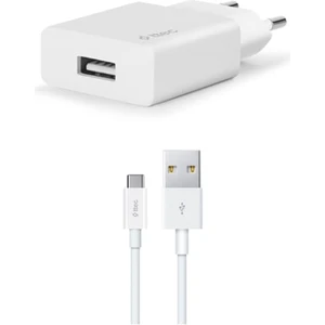 Smartcharger 2.1A Seyahat Şarj Aleti + Type-C Kablo