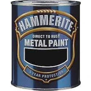 Metal Boyası Düz Siyah 2,5 Lt