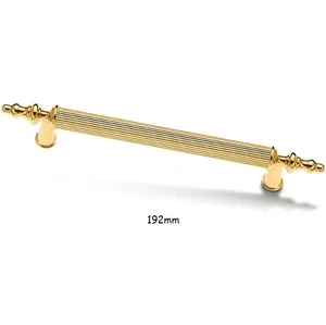 E Hobici  Asos Altın Lüks Mobilya Dolap Çekmece Kulp 192MM