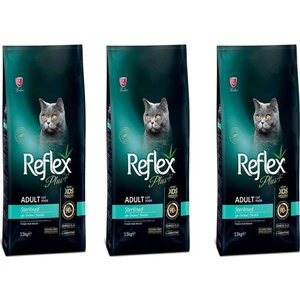Reflex Plus Sterilised Tavuklu Kısırlaştırılmış Yetişkin Kedi Maması 1.5 kg x 3 Adet