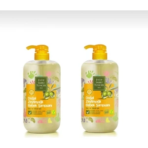Eyüp Sabri Tuncer Doğal Zeytinyağlı Bebek Şampuanı 600  ml x 2