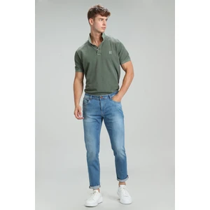 Gary Smart Jean Erkek Pantolon Slim Fit Mavi
