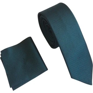 Blues Moda moda Greda Özel Üretim Slim Armürlü Kravat