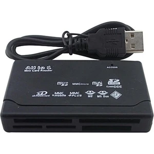 Çoklu Kart Okuyucu Compact Tf Micro Sd Mmc M2 Ms Xd Tf USB 2.0