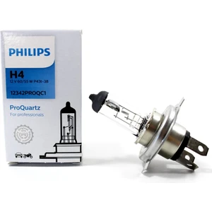 Phılıps 12V 60/55W H4 P43T Tırnaklı PHI-12342PROQC1 (Adet)