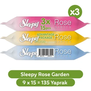 Rose Garden Seyahat Cep Mendili 9 x 15 Yaprak