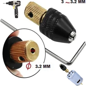 Mini Mandren 3,2 mm Gravür & Şarjlı Matkap Için 3,2mm 2 Parça