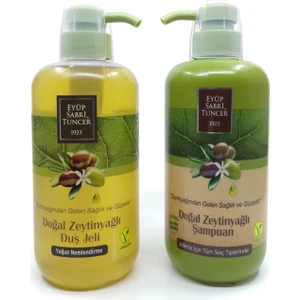 Eyüp Sabri Tuncer Doğal Zeytinyağlı Şampuan ve Duş Jeli 600  ml