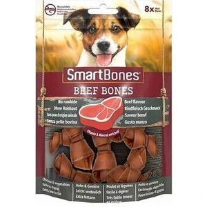 Smart Bones Smartbones Sığır Etli Mini Düğüm Kemik Köpek Ödülü 8'li 128 G