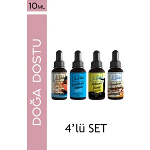 Le Balvo Stres + Odaklanma + Motivasyon + Romantizm Uçucu Saf Buhurdanlık Esansı 4 x 10 ml