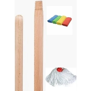 Renk Yapı Rüyası Renk Yapı Genel Amaçlı Temizlik Seti Banyo Balkon Teras Ofis Ev Temizliği İçin Vileda  Mop Ucu Mikrofiber  Gürgen Ahşap  Sap ve 4'lü  Temizlik Bezi