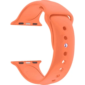 Apple Watch Se Için 40 mm Small Beden(S/m Size) Spor Silikon Kordon(54 Farklı Renk) Nektarin