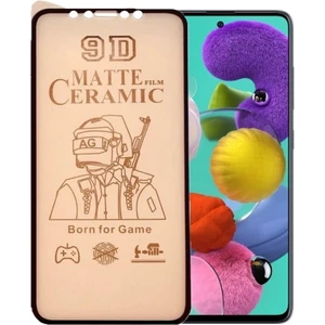 Samsung Galaxy A51 Ekran Koruyucu 9d Mat Seramik Nano Tam Kaplayan