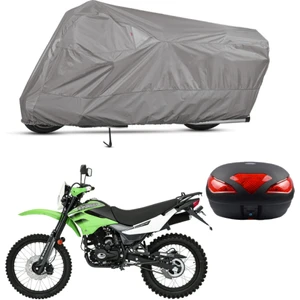 Mondial X-Treme Max 200 Arka Çanta Uyumlu Motosiklet Brandası Motor Brandası (A+ Kalite)