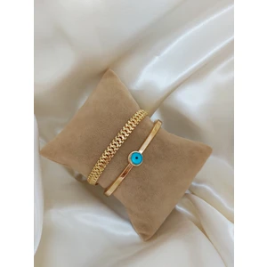 Bers Aksesuar Kadın Altın Kaplama Kararmaz Kombin Bileklik