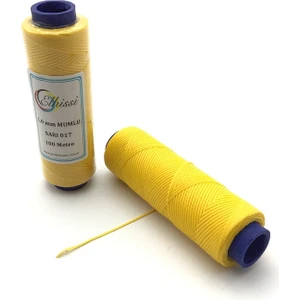 Erdal Ticaret Mumlu Ip (1mm, 100MT, Color Sarı)