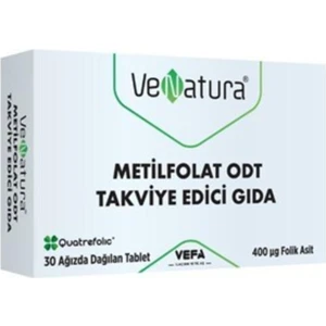 Metilfolat Odt Takviye Edici Gıda 30 Tablet