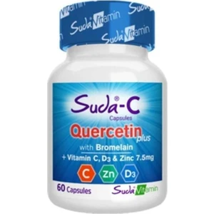 Suda-C Quercetin Takviye Edici Gıda 60 Kapsül (Svm101)