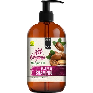 Tuzsuz & Vegan Organik Yağlı Şampuan – Argan Yağlı 900 ml 8 Adet