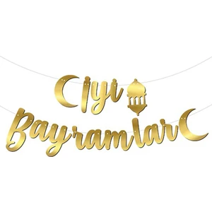 İyi Bayramlar Kaligrafi Afiş