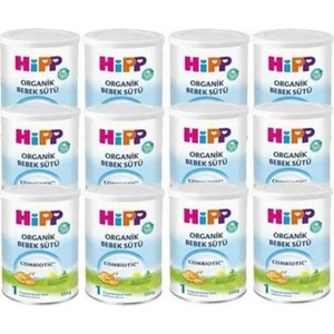 1 Organik Combiotic Bebek Sütü 350 gr x 12 Adet