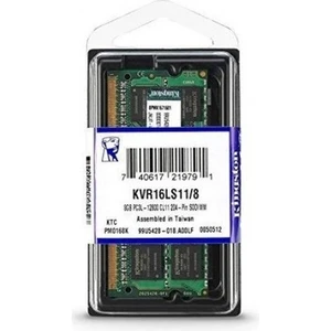 Kingston Valueram 8gb 1600MHZ Ddr3 Notebook Ram (KVR16LS11/8)
