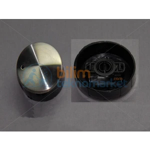 AFB-601M(SST0161M) Ankastre Ocak Düğmesi (Inox Yüzey) 42052302 Orijinal