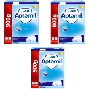 1 Bebek Sütü 0-6 Ay 900 gr 3'lü Paket