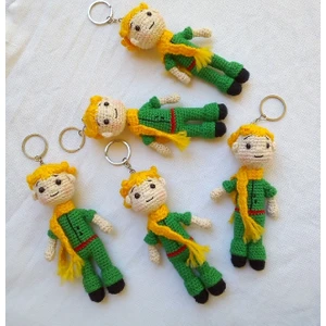 Oyuncak Park Küçük Prens Amigurumi Anahtarlık Oyuncak