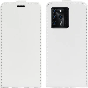Zte Blade V30 Için Kapaklı Telefon Kılıfı - Beyaz (Yurt Dışından)