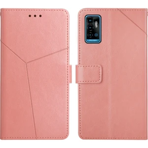 Zte Blade A51 Için Kapaklı Telefon Kılıfı - Pembe Altın (Yurt Dışından)