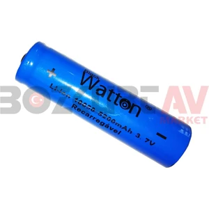 18650 3,7 Volt 5200 Mah Şarjlı Pil