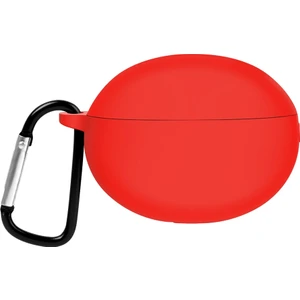 Huawei Buds 5ı Için Koruyucu Silikon Kılıf - Kırmızı (Yurt Dışından)