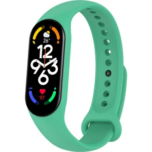 Xiaomi Mi Band 7 Mint Green Için Silikon Izleme Bandı