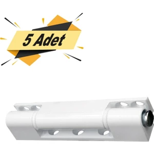 Pvc Pimapen Pencere Menteşesi Metal 100 mm Beyaz (5 Adet)