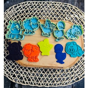 Small Shapes Çiftlik Hayvanları 5'li Set Kurabiye Kalıbı