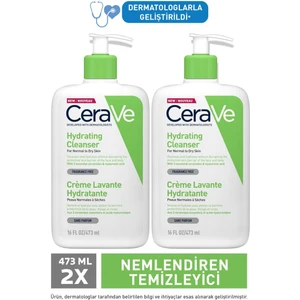 Cerave Nemlendiren Temizleyici Kuru Ciltler Için 473 ml X2