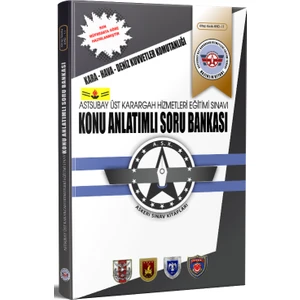 Dizgi Kitap ASTSubay Üst Karargah Hizmetleri Eğitimi Sınavına Hazırlık Kitabı KHD - 11