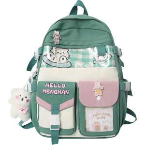 Lise Öğrencileri ve Üniversite Öğrencileri Için Okul Çantası Büyük Kapasiteli Sırt Çantası (Yurt Dışından)