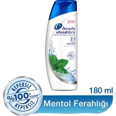 HEAD SHOULDERS 2+1 MENTOL FERAHLIĞI 180ML