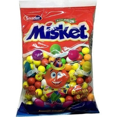 Saadet Misket Sakız 1 Koli 12 Paket 5 gr Fiyatı