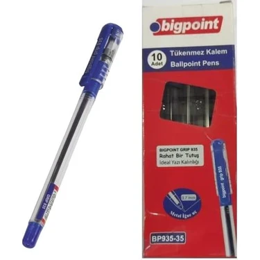 Bıgpoınt 07 Tükenmez Kalem Mavi 10'lu 935-35 Fiyatı