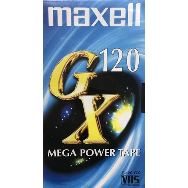 Maxell Boş Vhs Video Kaset 120