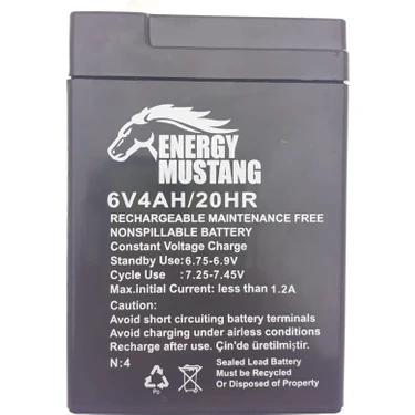 Energy Mustang 6V 4AH Terazi