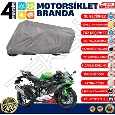 BR シングルサイズ　ブラウン TSC2800G Teksin Kawasaki Ninja Zx-6 R Motosiklet Brandası Motor Fiyatı