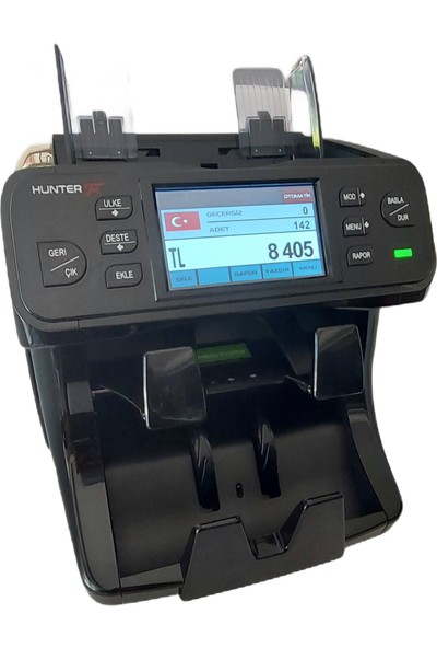 Huntertec HL5600 Çift Katlı Profesyonel Para Sayma Makinesi